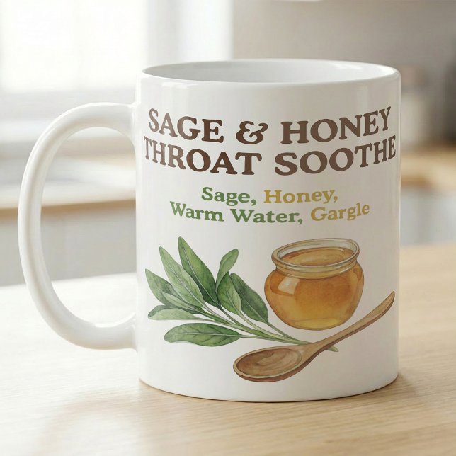 Taza De Café Sage Honey Throat Comfort Tea Recipe (Subido por el creador)