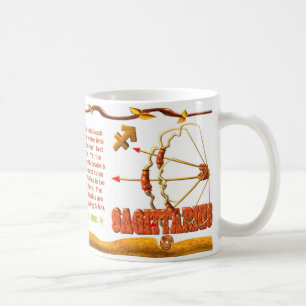 Taza De Café Sagitario de la serpiente de la tierra del zodiaco