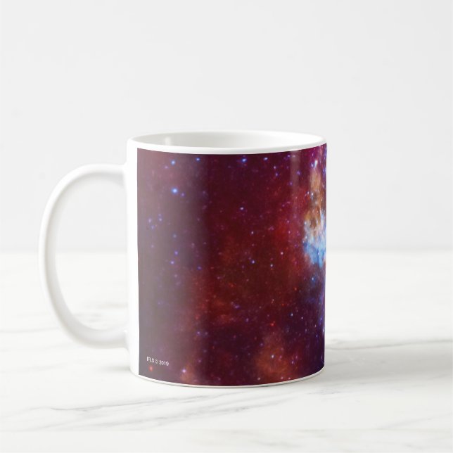 Taza De Café Sagitario una imagen de la galaxia de la vía (Izquierda)