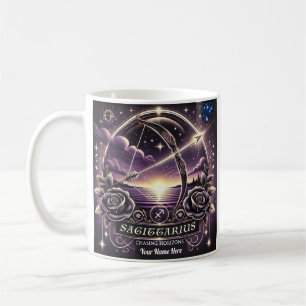 Taza De Café Sagittarius "persiguiendo a los horizontes" Zodiac