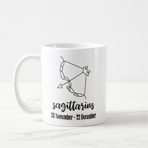 Taza De Café Sagittarius, Rótulos zodiacos