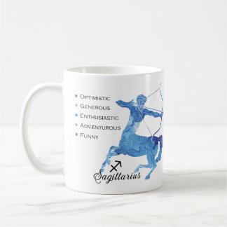 Taza De Café Sagittarius Zodiac Traits Mug