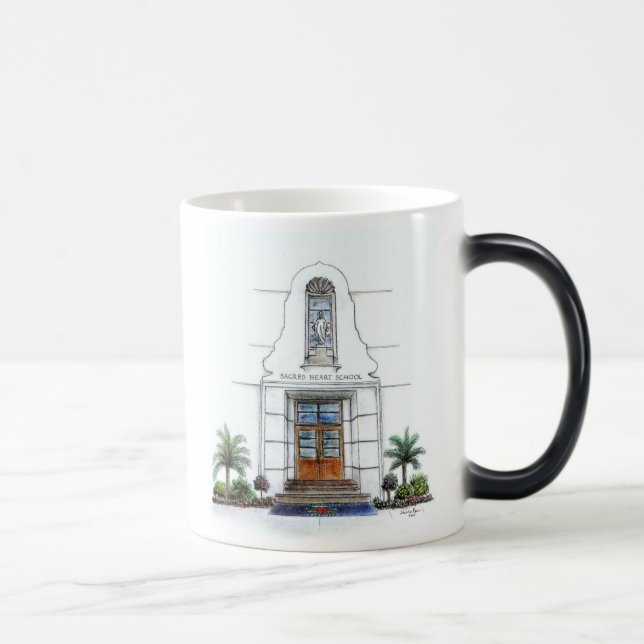 Taza de café sagrada de Coronado de la escuela (Derecha)