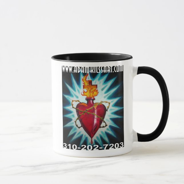 Taza de café sagrada del corazón (Derecha)