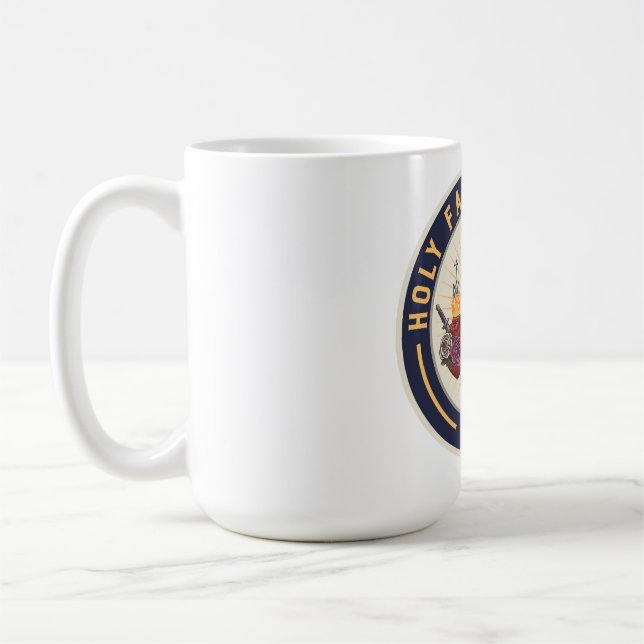 Taza De Café Sagrada Familia Parroquia 15oz Mug (Izquierda)