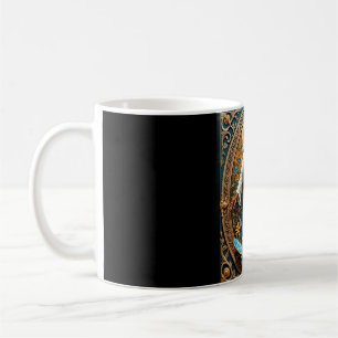 Taza De Café Sagrado Skateboard Jesús Ornate Icon Style Tee