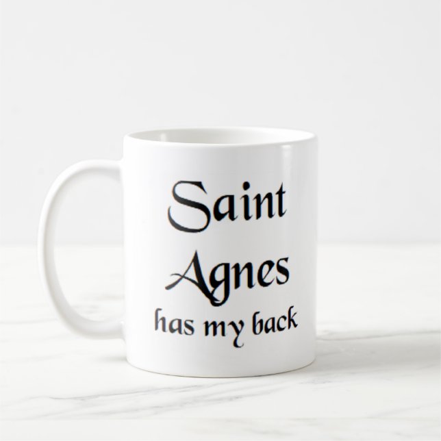 Taza De Café saint agnes coffee mug (Izquierda)