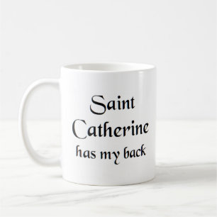 Taza De Café saint catherine coffee mug