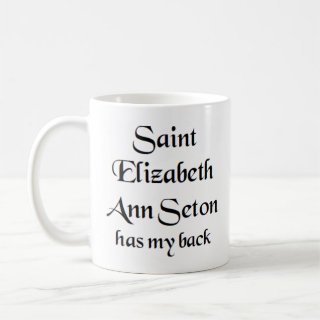 Taza De Café saint elizabeth ann seton coffee mug (Izquierda)