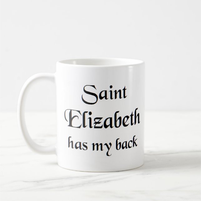 Taza De Café saint elizabeth Mug (Izquierda)