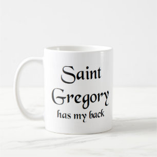 Taza De Café saint gregory coffee mug