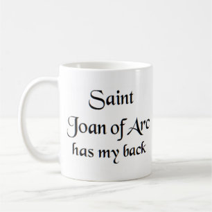 Taza De Café saint joan of arc coffee mug