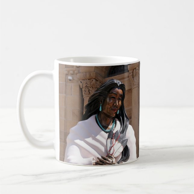 Taza De Café Saint Kateri Tekakwitha (Izquierda)