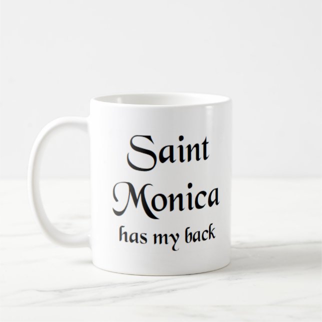 Taza De Café saint monica coffee mug (Izquierda)