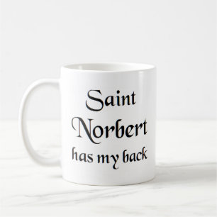 Taza De Café saint norbert coffee mug