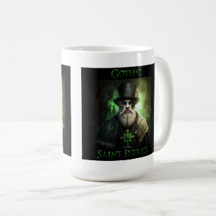 Taza De Café Saint Patrick Classic Mug gótico, 15 oz