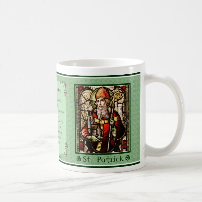 Taza De Café Saint Patrick - Irish Blessing Mug (Derecha)