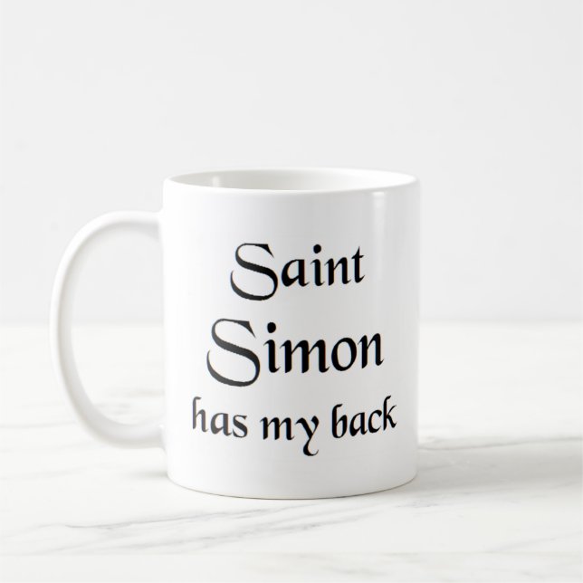 Taza De Café saint simon coffee mug (Izquierda)
