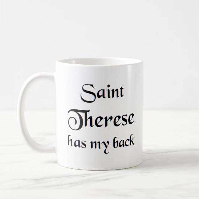 Taza De Café saint therese coffee mug (Izquierda)