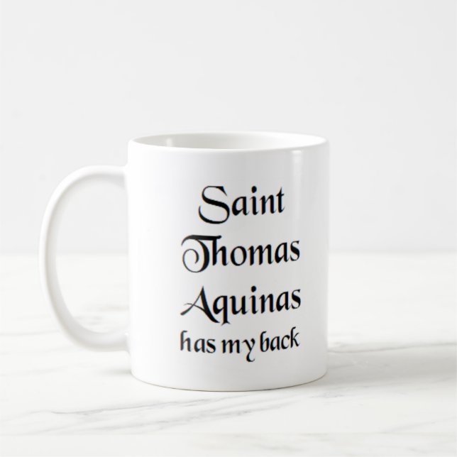 Taza De Café saint thomas aquinas (Izquierda)