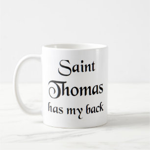 Taza De Café saint thomas coffee mug