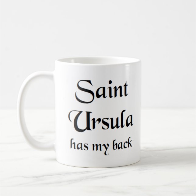 Taza De Café saint ursula coffee mug (Izquierda)