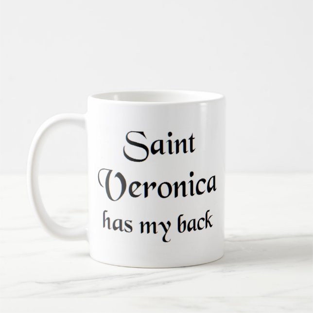 Taza De Café saint veronica coffee mug (Izquierda)
