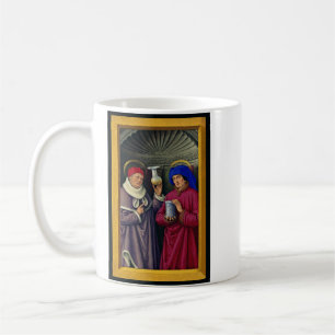 Taza De Café Saints Cosmas and Damian de Jean Bourdichon