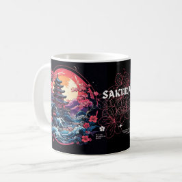 Taza De Café Sakura Flower Mug