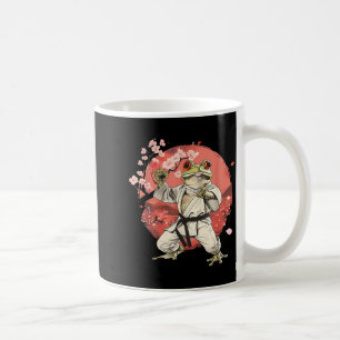 Taza De Café Sakura MMA Toad Taekwondo Frog Judo Kickboxing