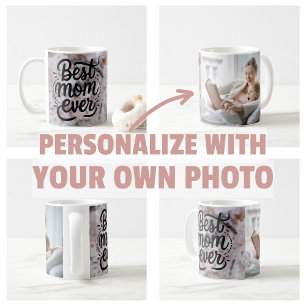 Taza De Café Sakura Rosa Elegante Mejor Día de la Madre