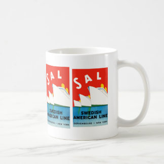 Taza De Café SAL ~ Línea Sueca Americana