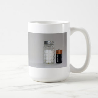 Taza De Café Sal y batería