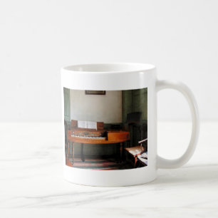 Taza De Café Sala De Música Con Piano