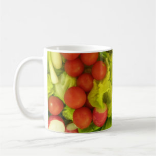 Taza De Café Salada Hortalizas Mug