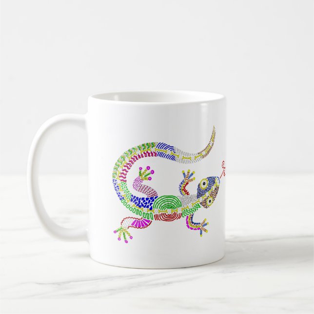 TAZA DE CAFÉ SALAMANDRA COLOR (Izquierda)