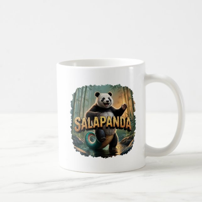 Taza De Café Salapanda Ilustracion Combo Creature Gracioso (Derecha)
