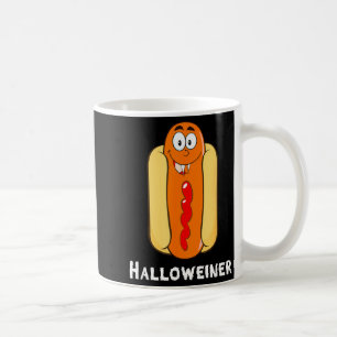 Taza De Café Salchicha de Halloween Divertido Perro Caliente de