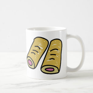 Taza De Café Salchicha Rolls