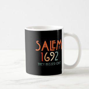 Taza De Café Salem 1692 Se Perdieron Uno - Salem Witch 1692 Hal