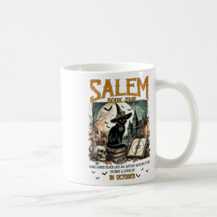 Taza De Café Salem Book Fair Funny Bookish Halloween Spooka Rea