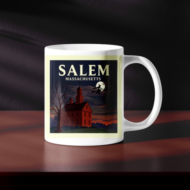 Taza De Café Salem Massachusetts Antiguo (Subido por el creador)