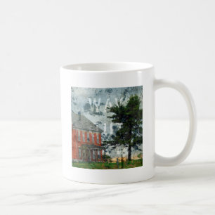 Taza De Café Salida allí