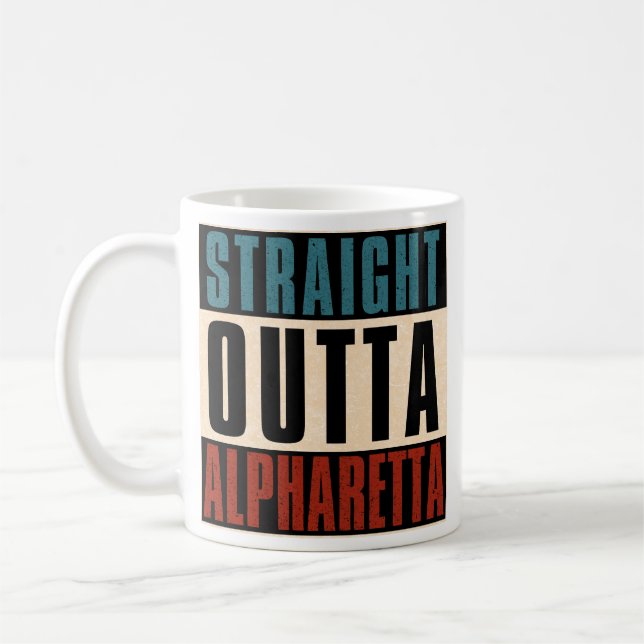 Taza De Café Salida directa Alpharetta Georgia GA (Izquierda)