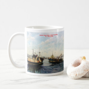 Taza De Café Saliendo a feaner/Saíndo a faenar/Going fishing