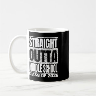 Taza De Café Saliendo Directo de la Escuela Secundaria Divertid