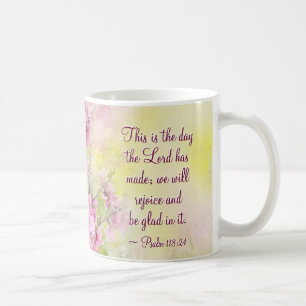 Taza De Café Salmo 118:24 Este es el día que el Señor ha hecho