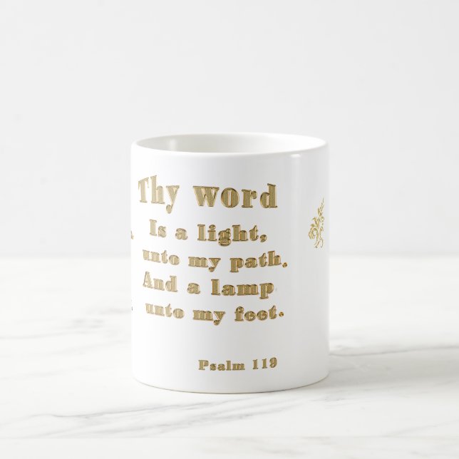 Taza De Café Salmo 119 (Centro)