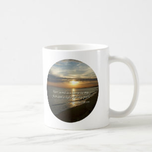 Taza De Café Salmo 119:105 Tu palabra es una lámpara