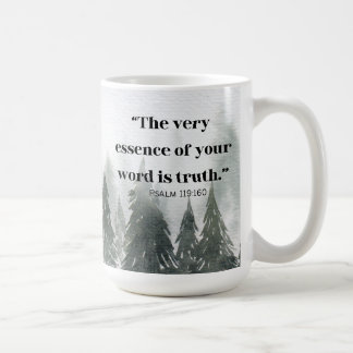 Taza De Café Salmo 119:160 JW 2023 Año Mug Texto